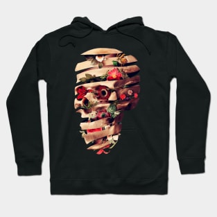 Peeled Skull Hoodie